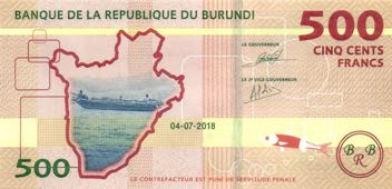 P-New 2018 Burundi 5000 Francs 2019 UNC > Improved security