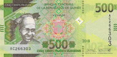 GUINEA 100 Francs Banknote World Paper Money UNC Currency Pick p-New 2015 Bill 