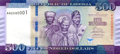 Liberia_CBL_500_dollars_2017.00.00_B316b_PNL_AA_2080001_f