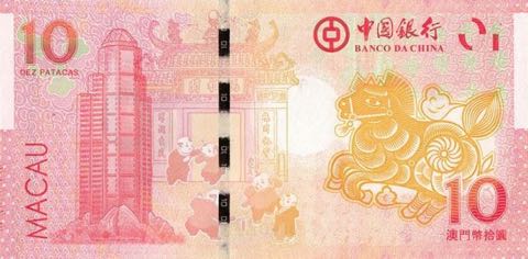 China 2018 港珠澳大桥 through the commemorative banknotes 