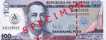 Philippines_BSP_100_P_2012.00.00_PNL_XG_109522_single
