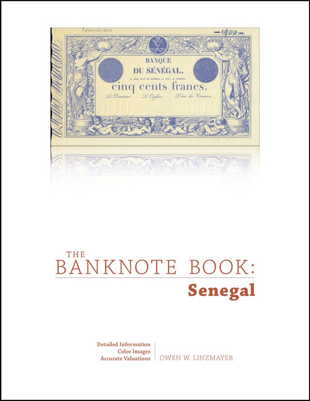 Senegal chapter of The Banknote Book is now available | Banknote News